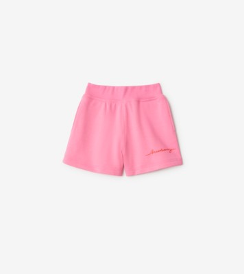 Cotton Shorts in Blossom | Burberry® Official