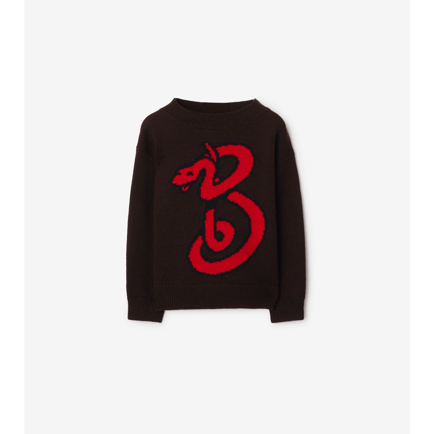 B Snake Wool Sweater