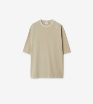 コットンTシャツ (サファリ) - メンズ, コットン | Burberry®公式サイト