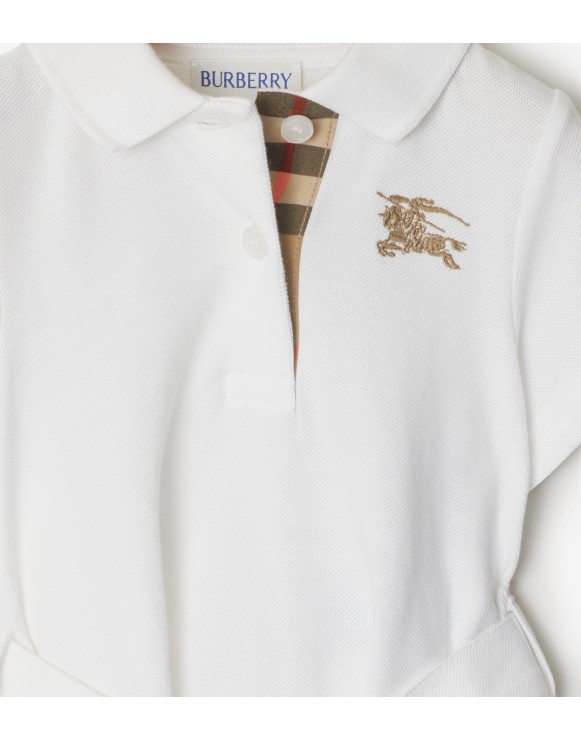 Cotton Polo Shirt Dress