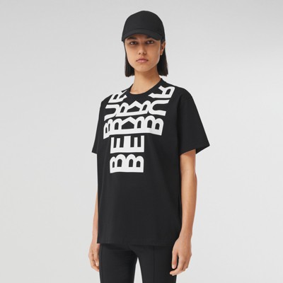 black baggy t shirt women's