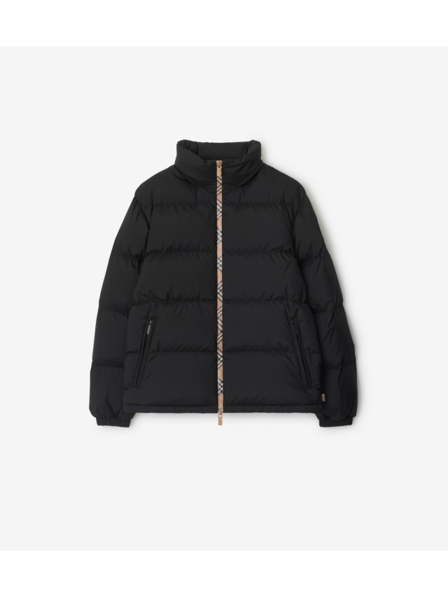 【超希少】BURBERRY フーディーダウンコート Mサイズ ☆即発送☆BURBERRY ナイロン ロング ダウンジャケット 80911081