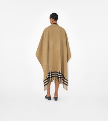 Logo - wool poncho burberry cape archive beige - GenesinlifeShops Japan -  embroidered boxers Burberry