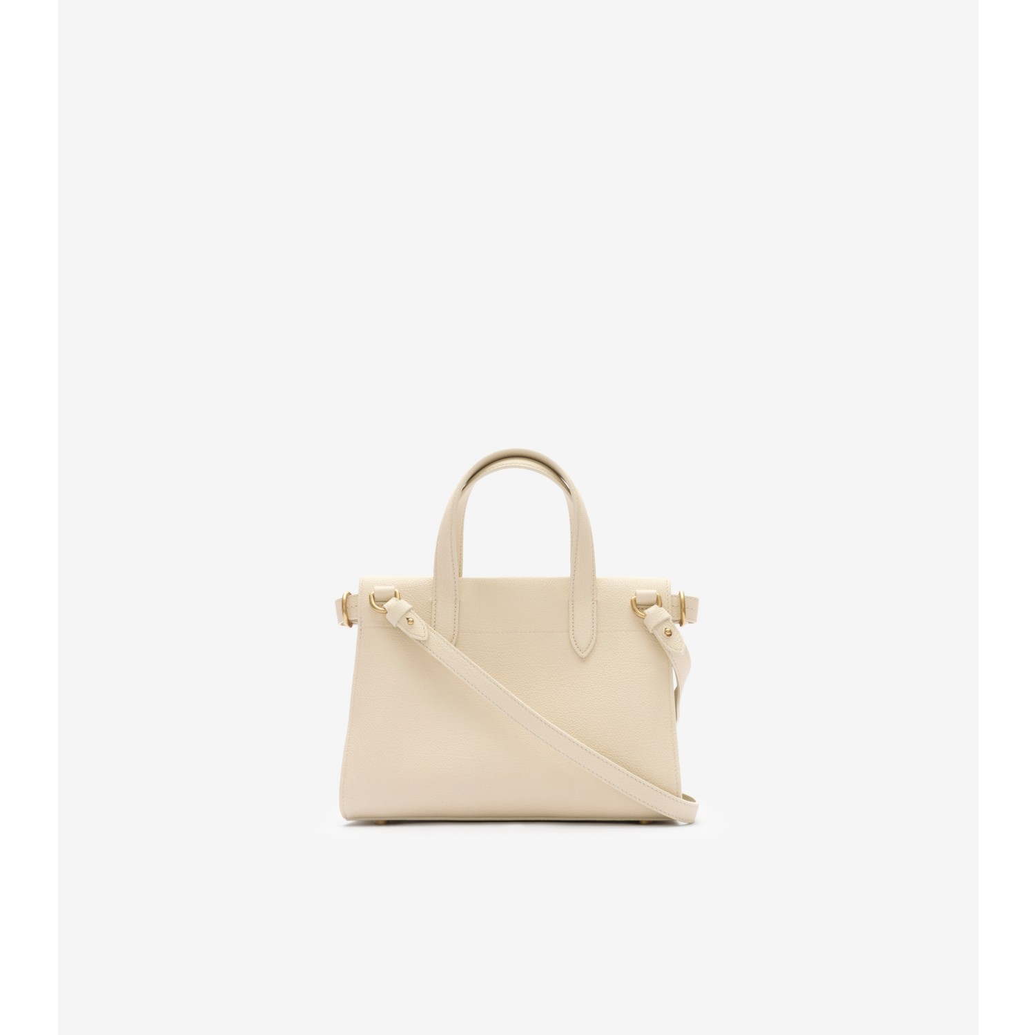 Mini Cotswolds Check Tote in Soap beige - Women, Leather | Burberry® Official