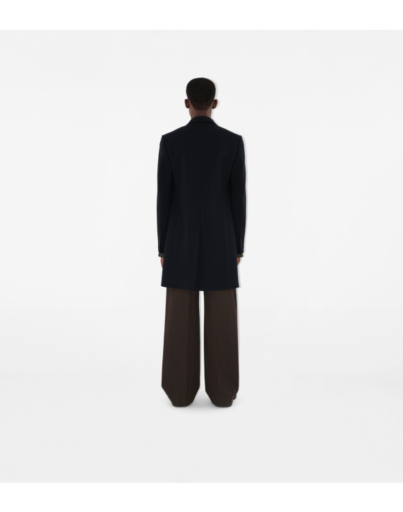 Manteau ajusté en laine