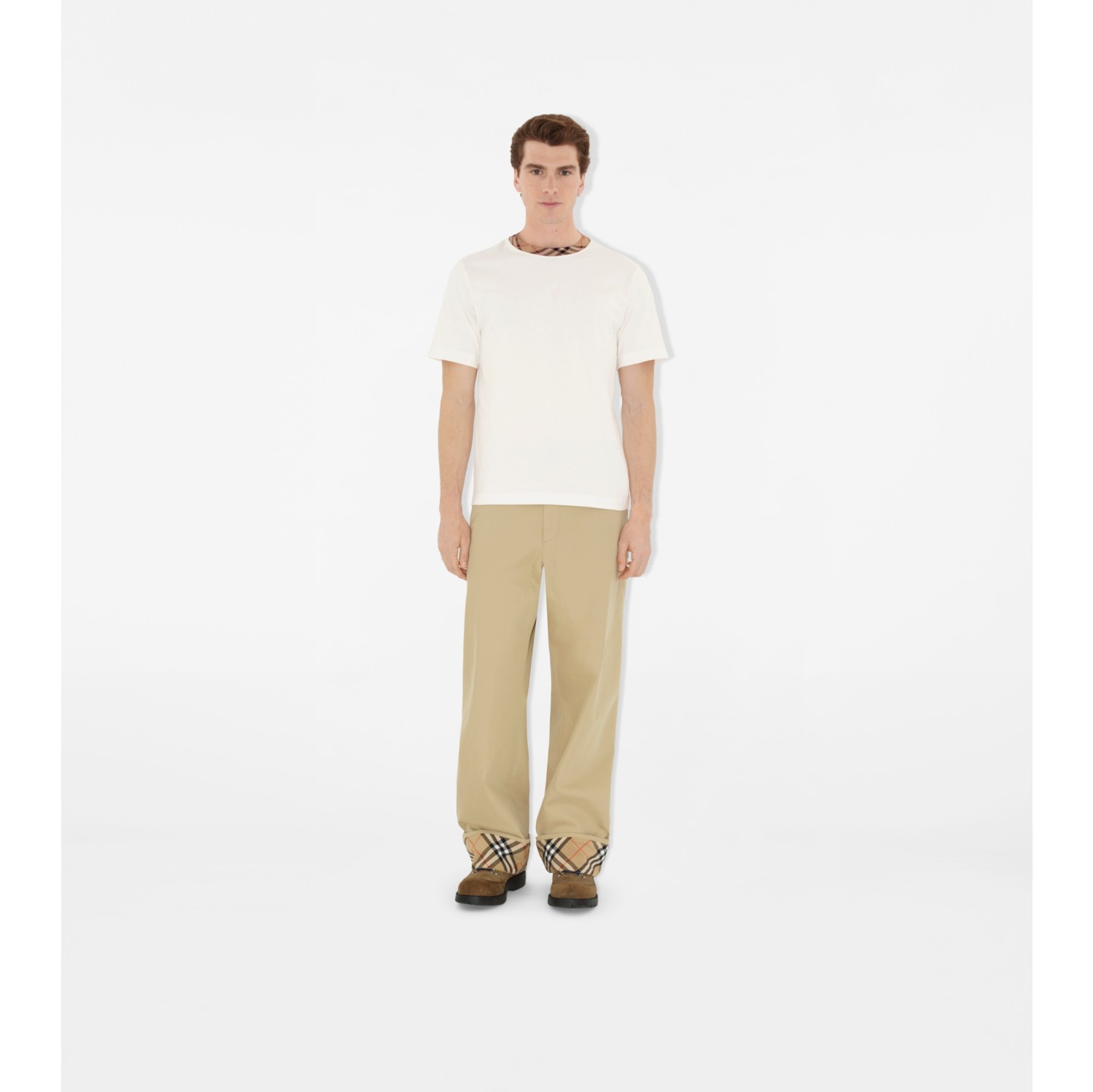 Gabardine Trousers