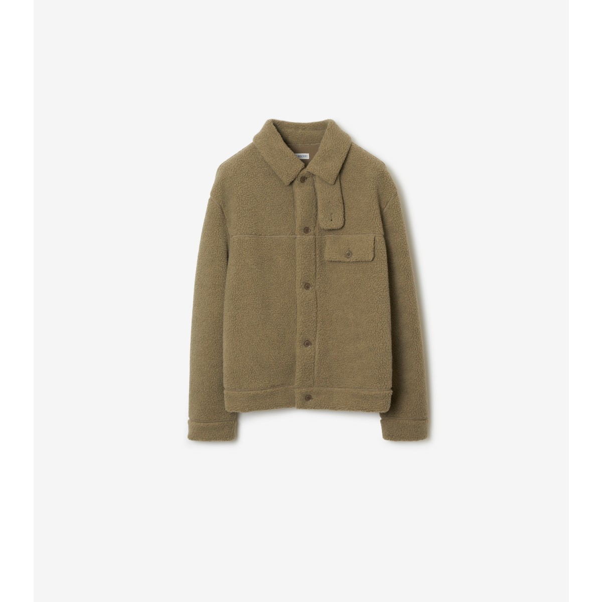 BURBERRY BURBERRY FLEECE OVERSHIRT