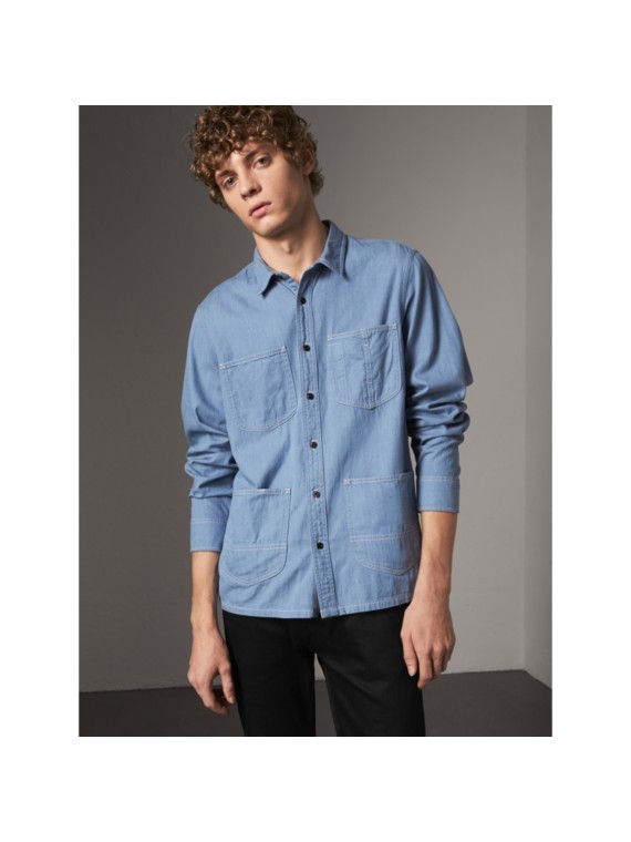 Casual Shirts for Men | Button Ups & Button Downs | Burberry United Kingdom