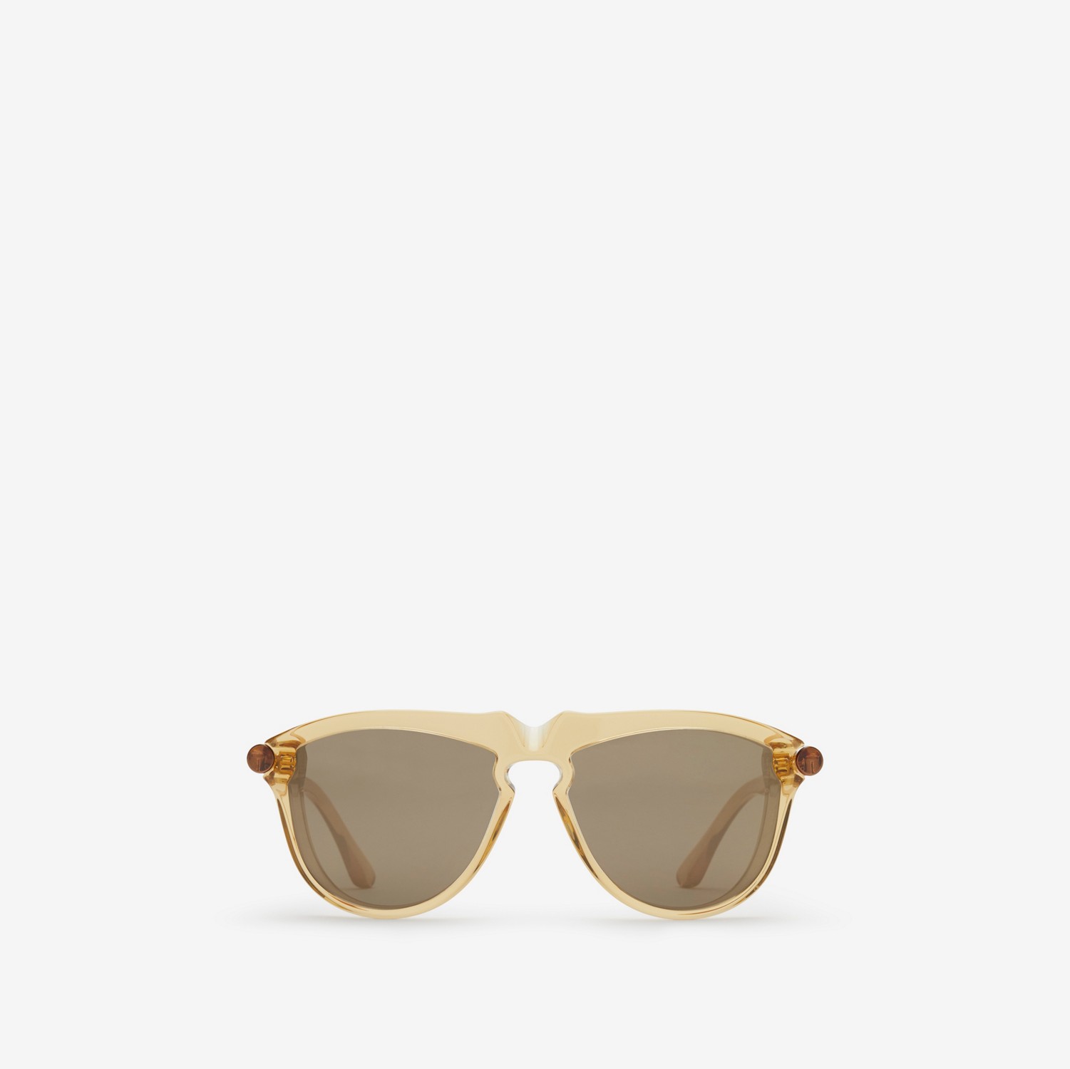 Pilot Sunglasses in Light Beige | Burberry® Official