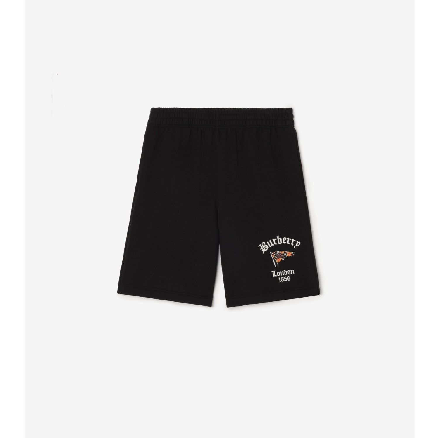 Check Flag Cotton Shorts