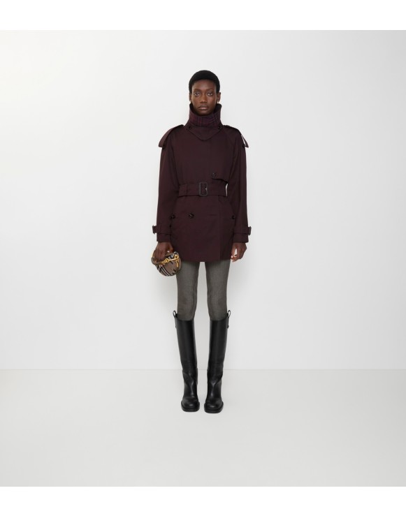 Short Gabardine Fitzrovia Trench Coat