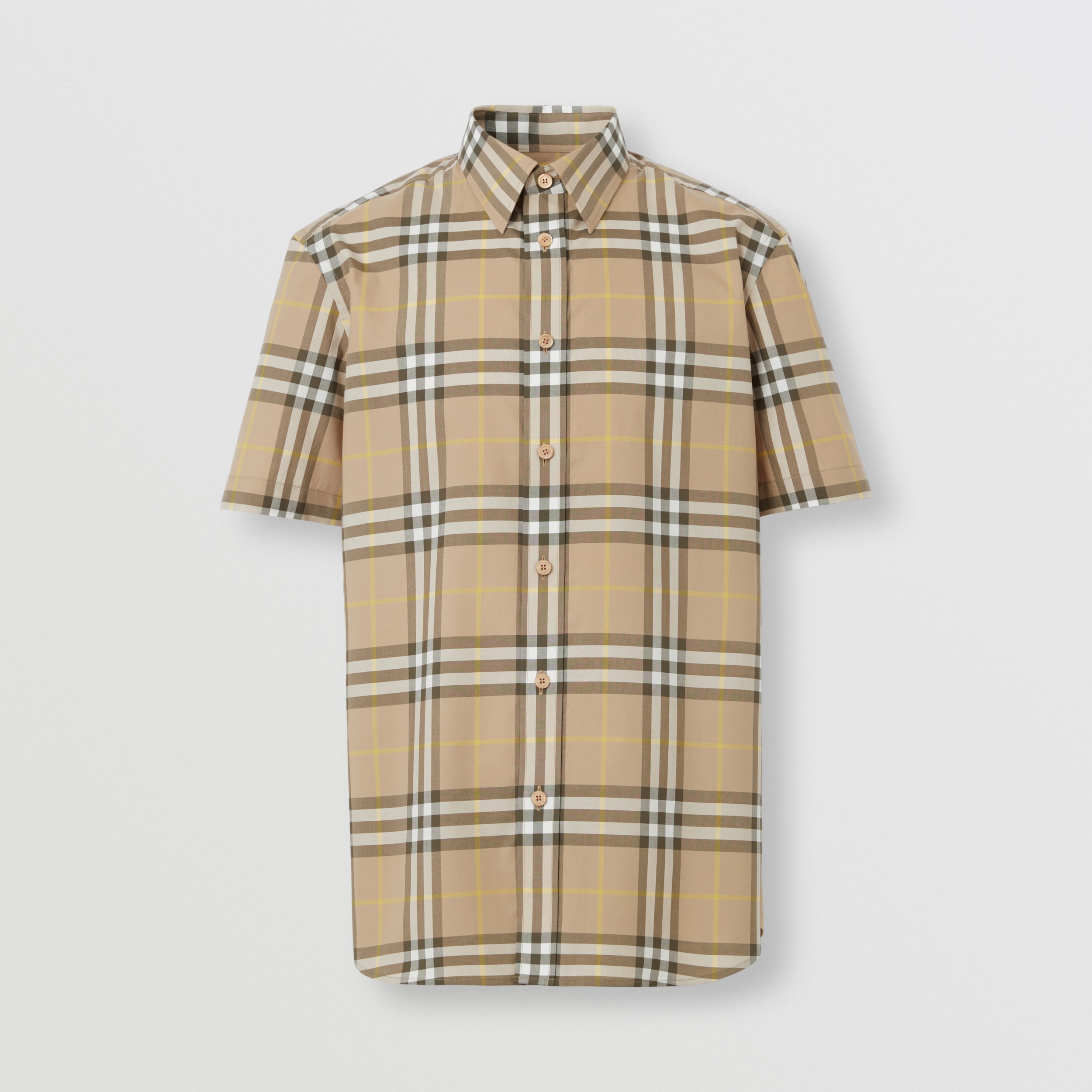 camicia bianca burberry uomo