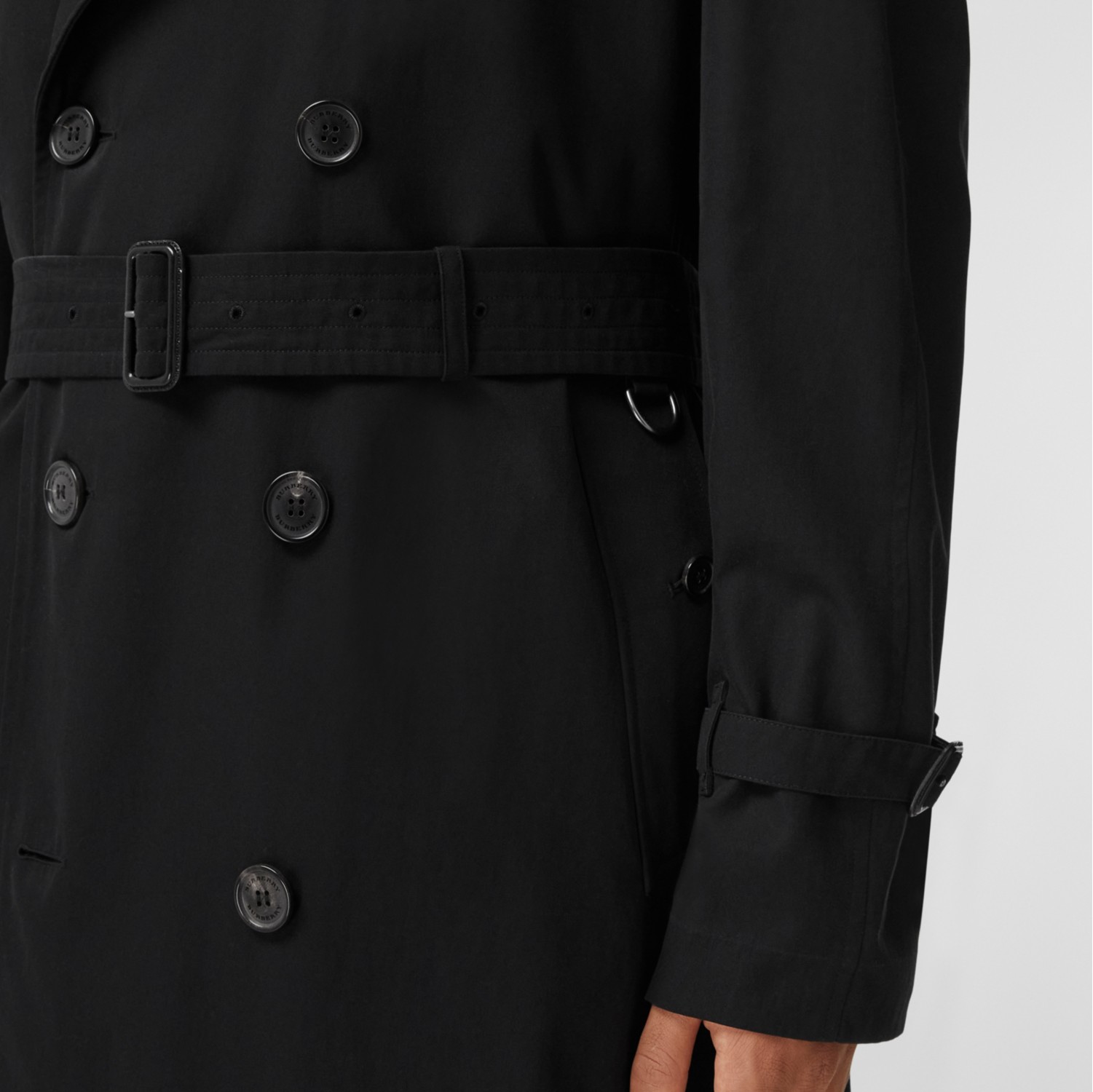 The Westminster Heritage Trench Coat in BLACK - Men, Cotton Gabardine |  Burberry® Official