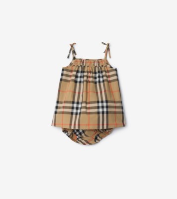 新生児用ワンジー＆ドレス | Burberry® 公式サイト