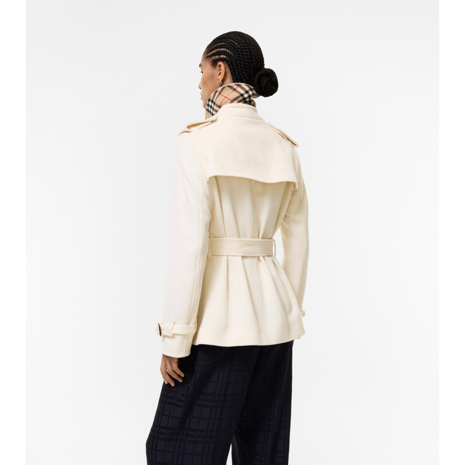Cashmere Kensington Trench Jacket - thumbnail 10
