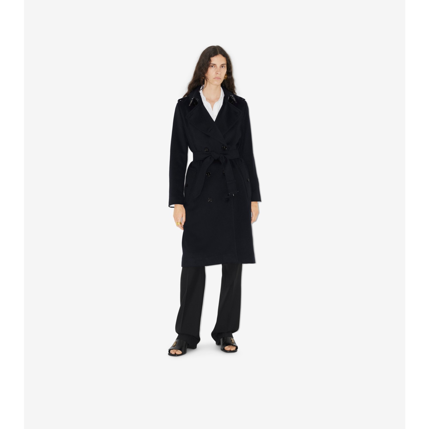 Cashmere hot sale overcoat womens