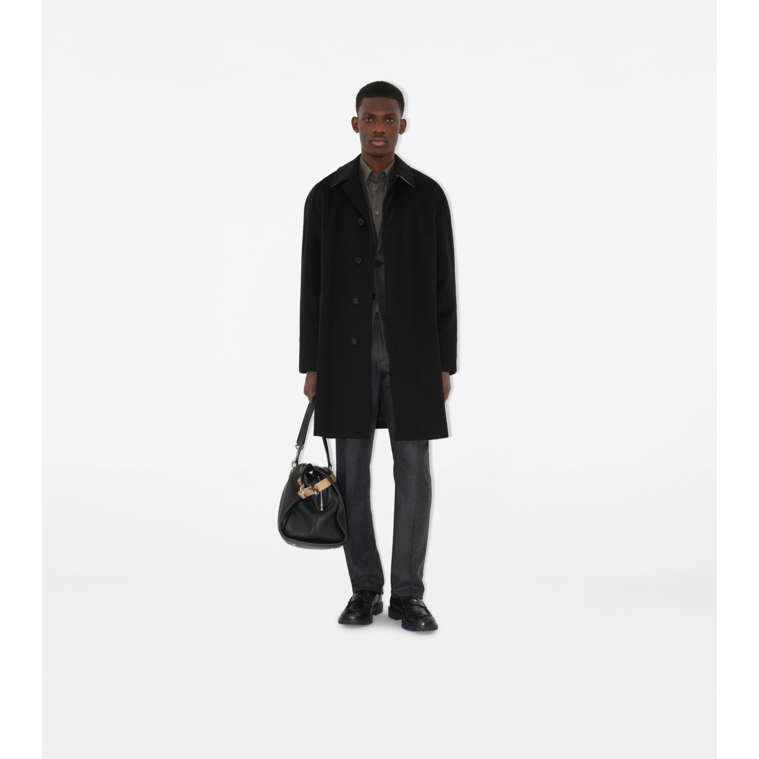 Mid-length Cashmere Car Coat - thumbnail 7