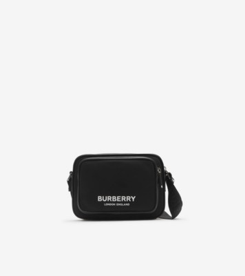 Paddy Bag in Black Men Nylon Burberry Official