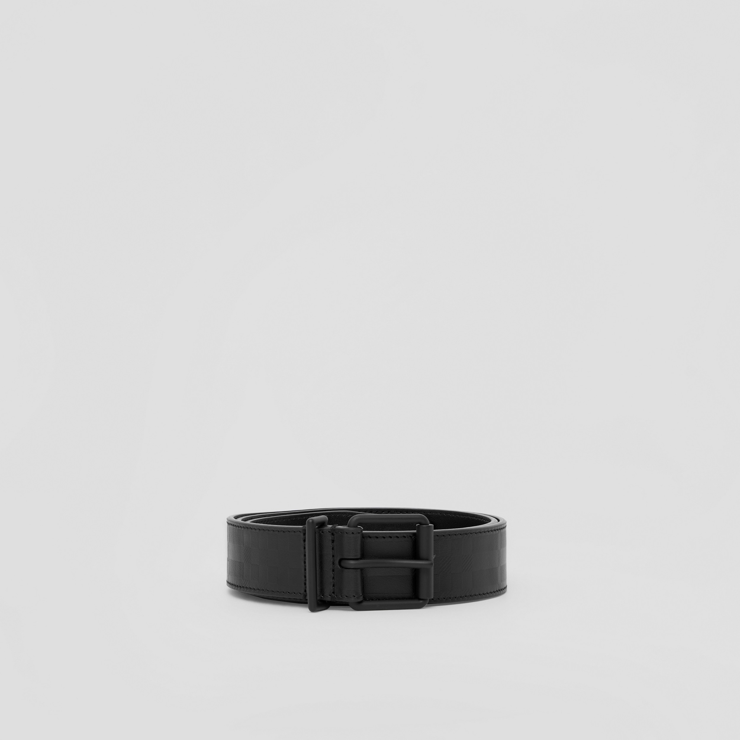 SSENSE Men Accessories Belts Black Leather B Belt 