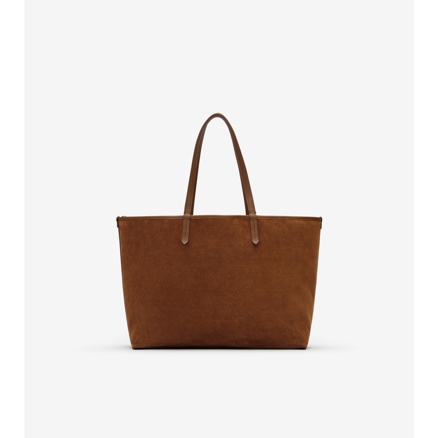 BｕｒｂｅrrＹsカバン Medium Reversible Bloomsbury Tote​ in Hazel brown/sand beige