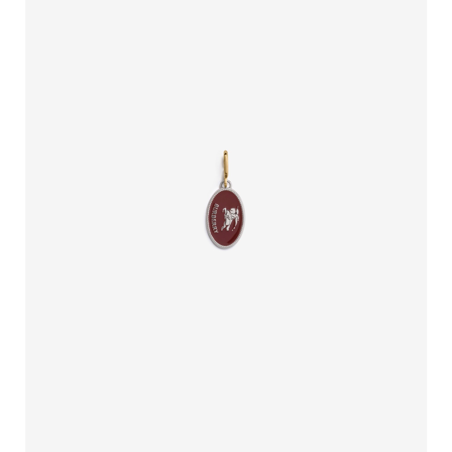 Knight Stamp Enamel Charm