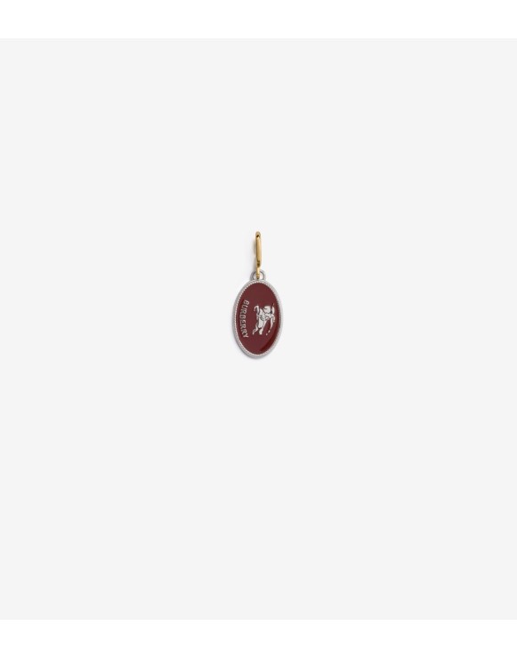 Knight Stamp Enamel Charm