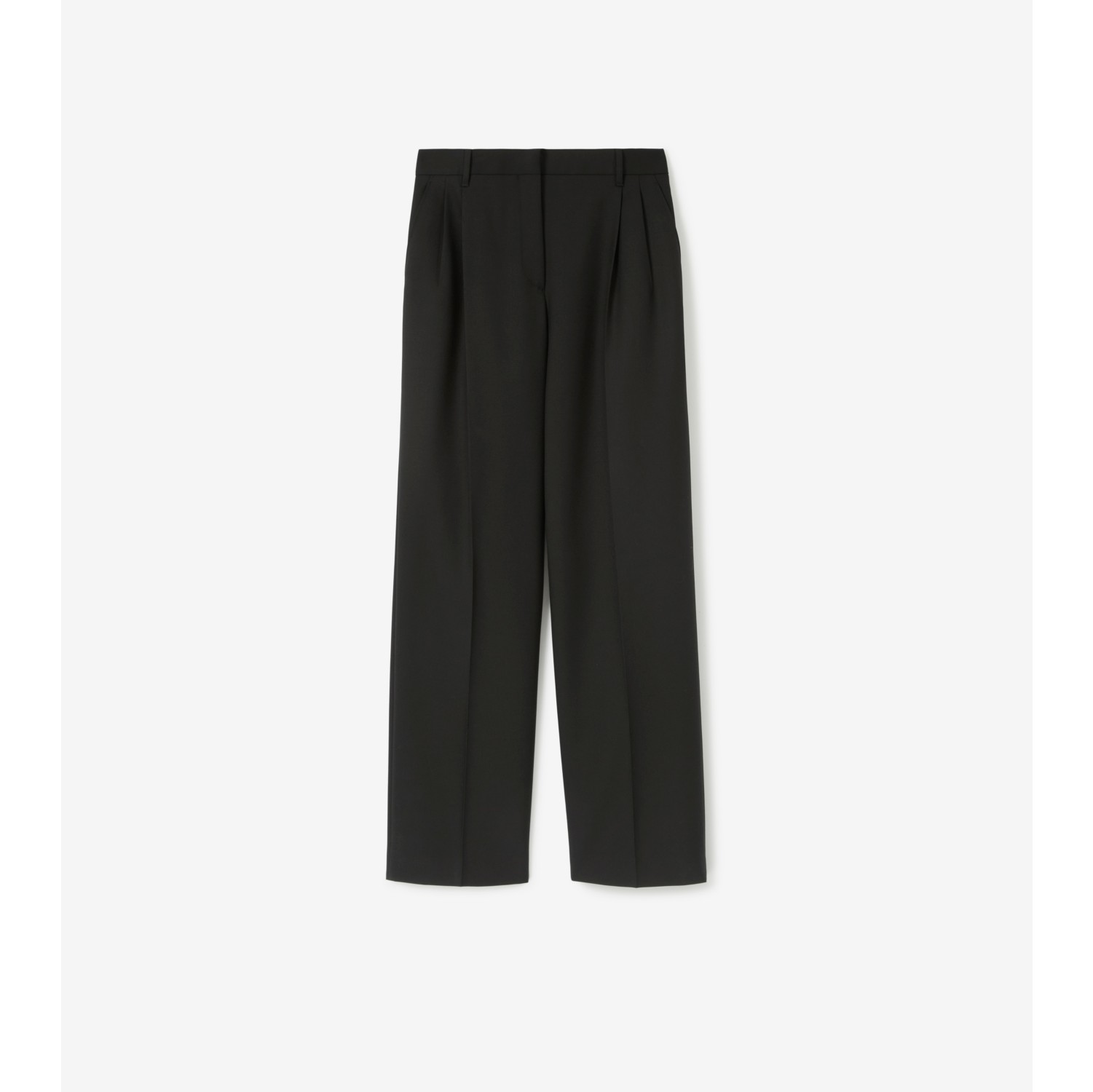 Laid Back Petite Wide Leg Trousers in Grey