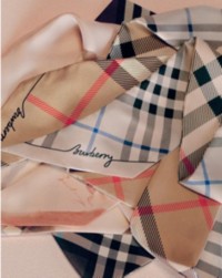 Mother's Day Gifting Campaign featuring Burberry Silk Scarves