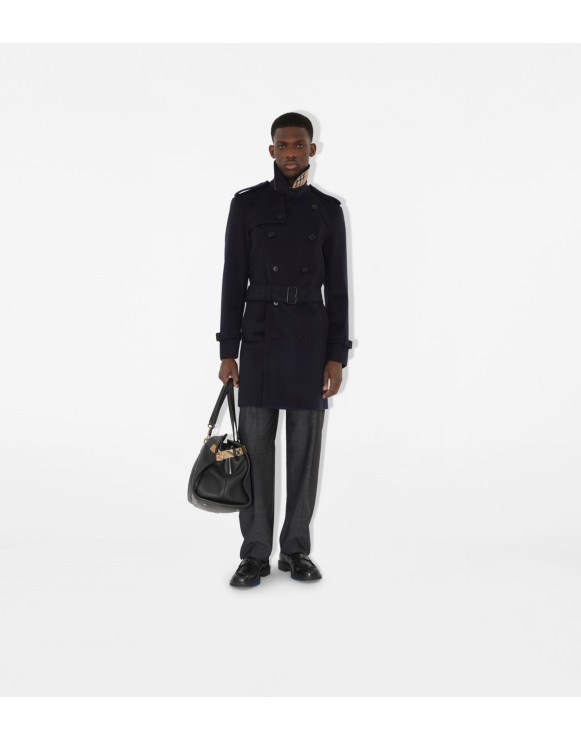 Trench mi-long en cachemire