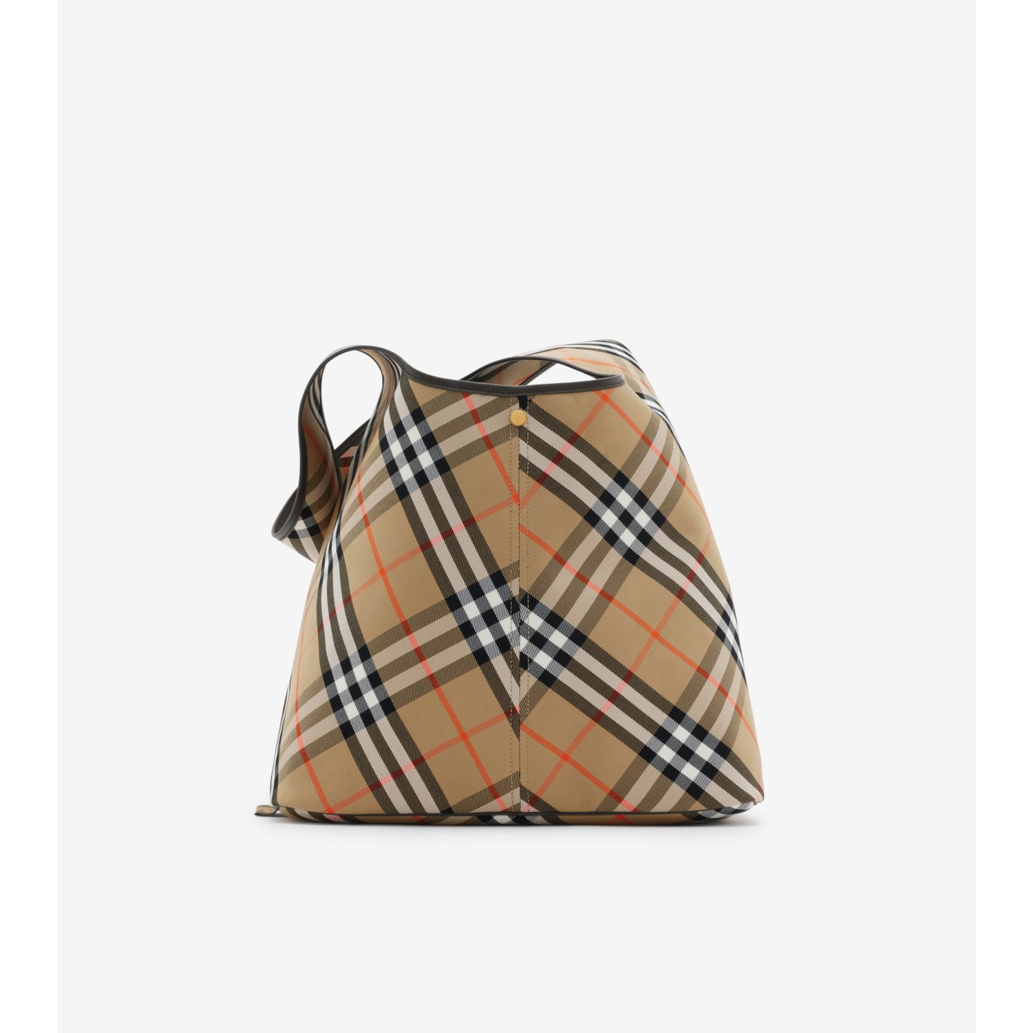 Large Check Shoulder Bag