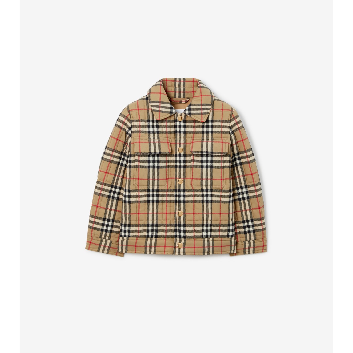 Veste matelassée en nylon Check