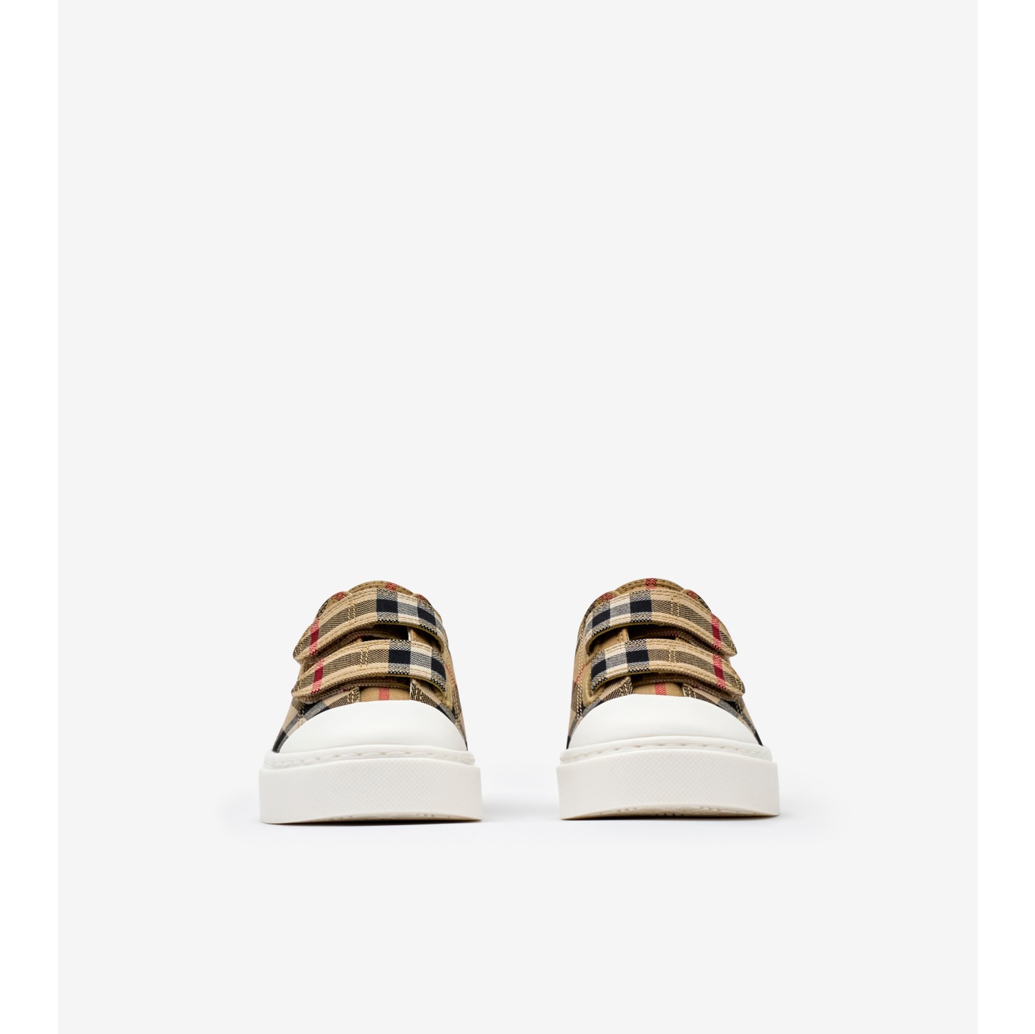 Check Cotton Sneakers