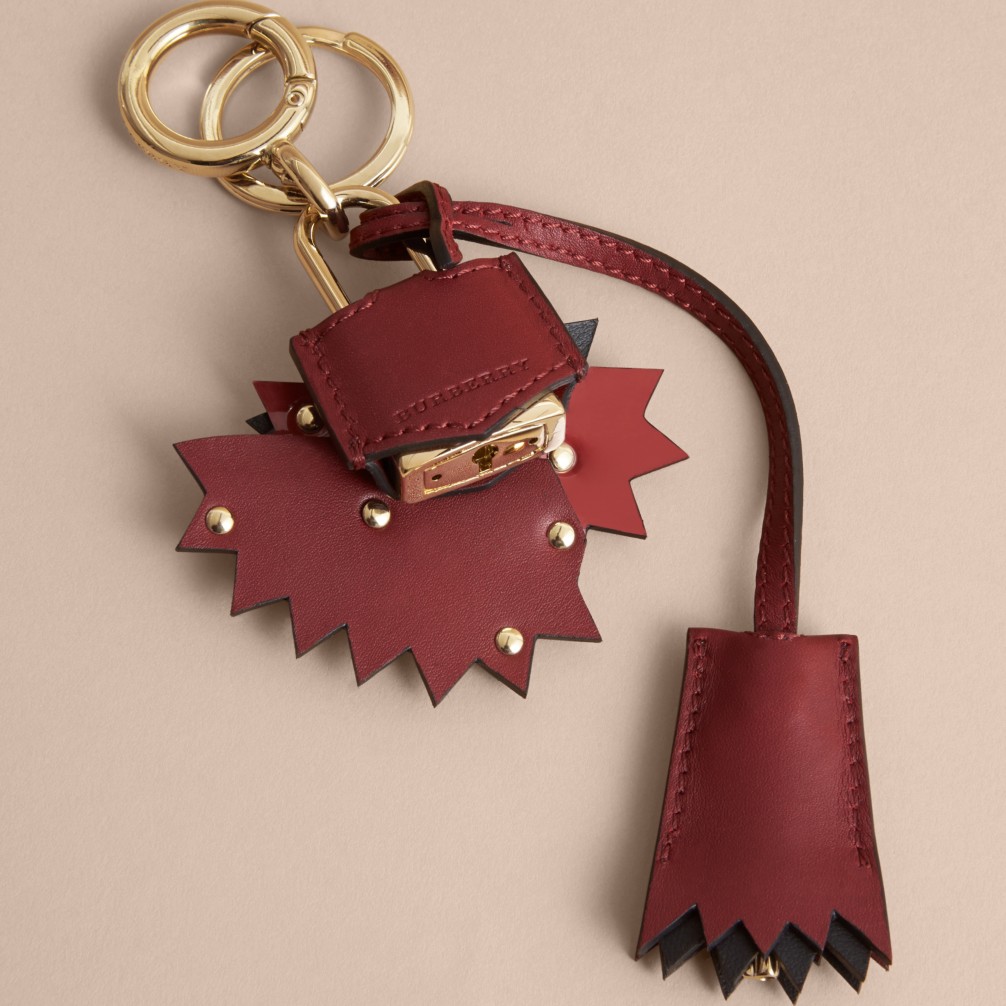 怪兽造型皮革吊饰(配挂锁与钥匙) 产品图片31