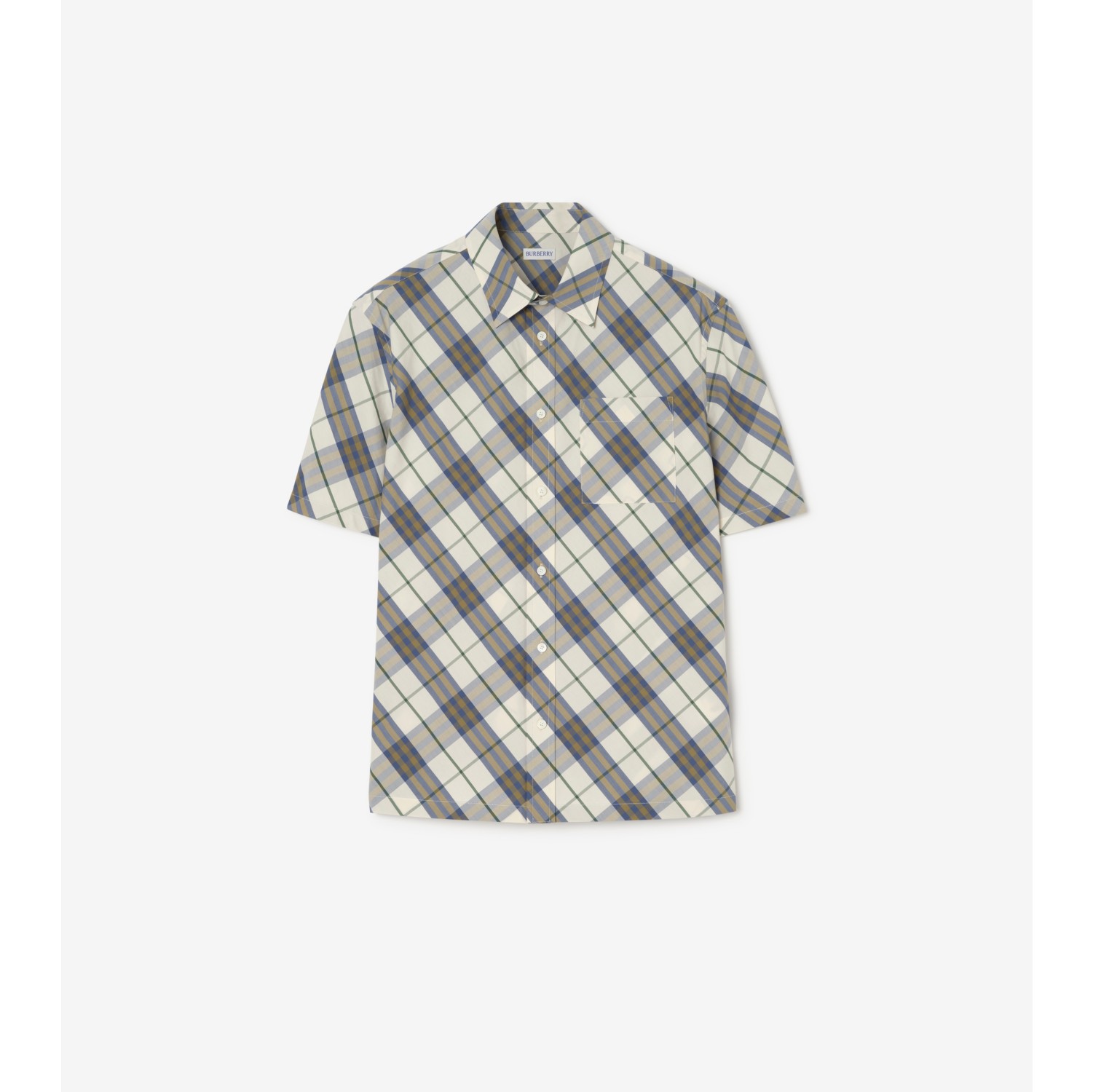 Chemise classique en coton Check