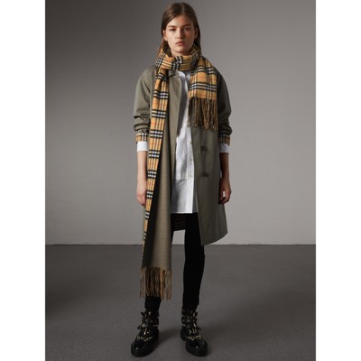 burberry scarf coat