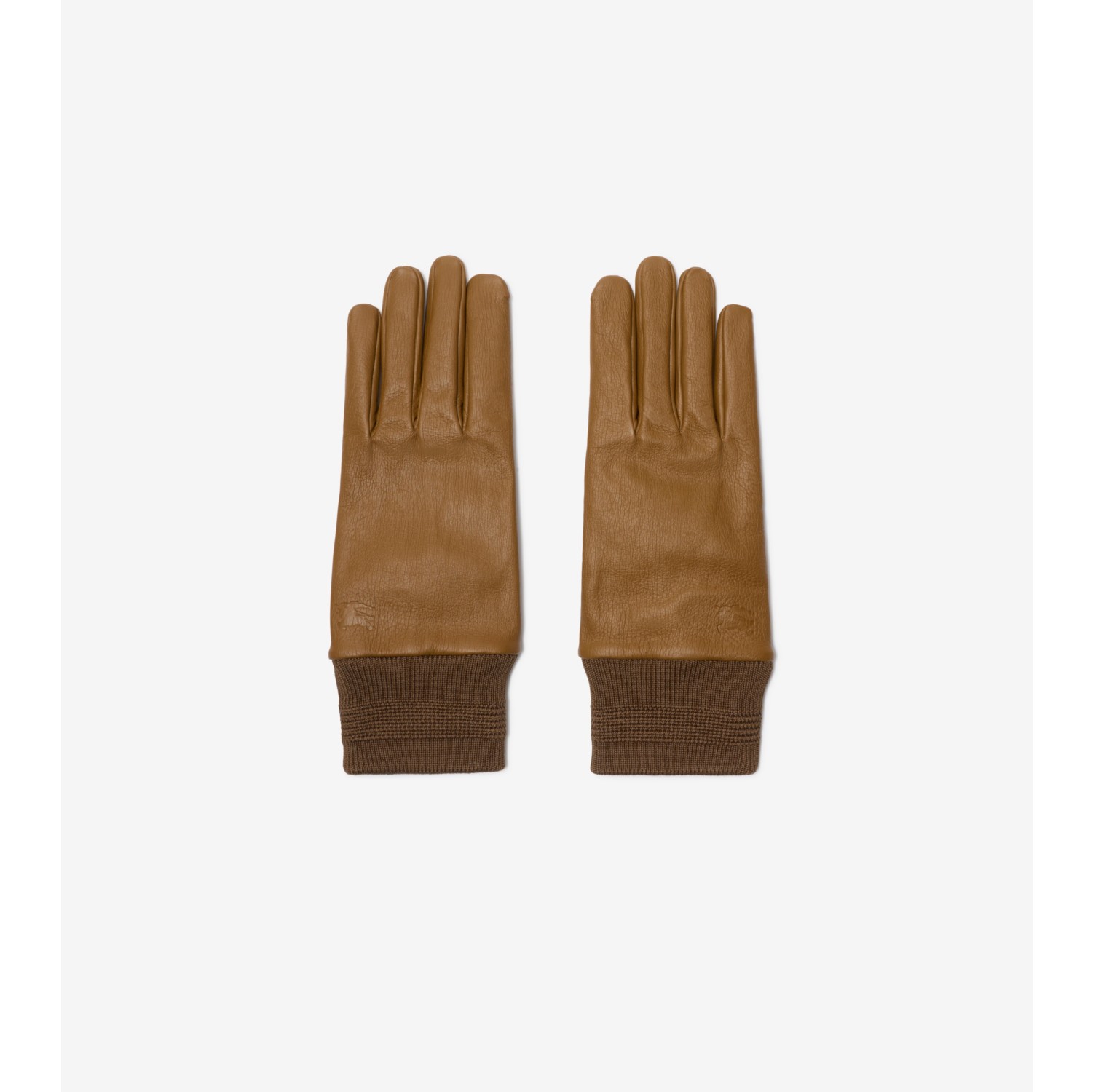 Burberry leather gloves hotsell