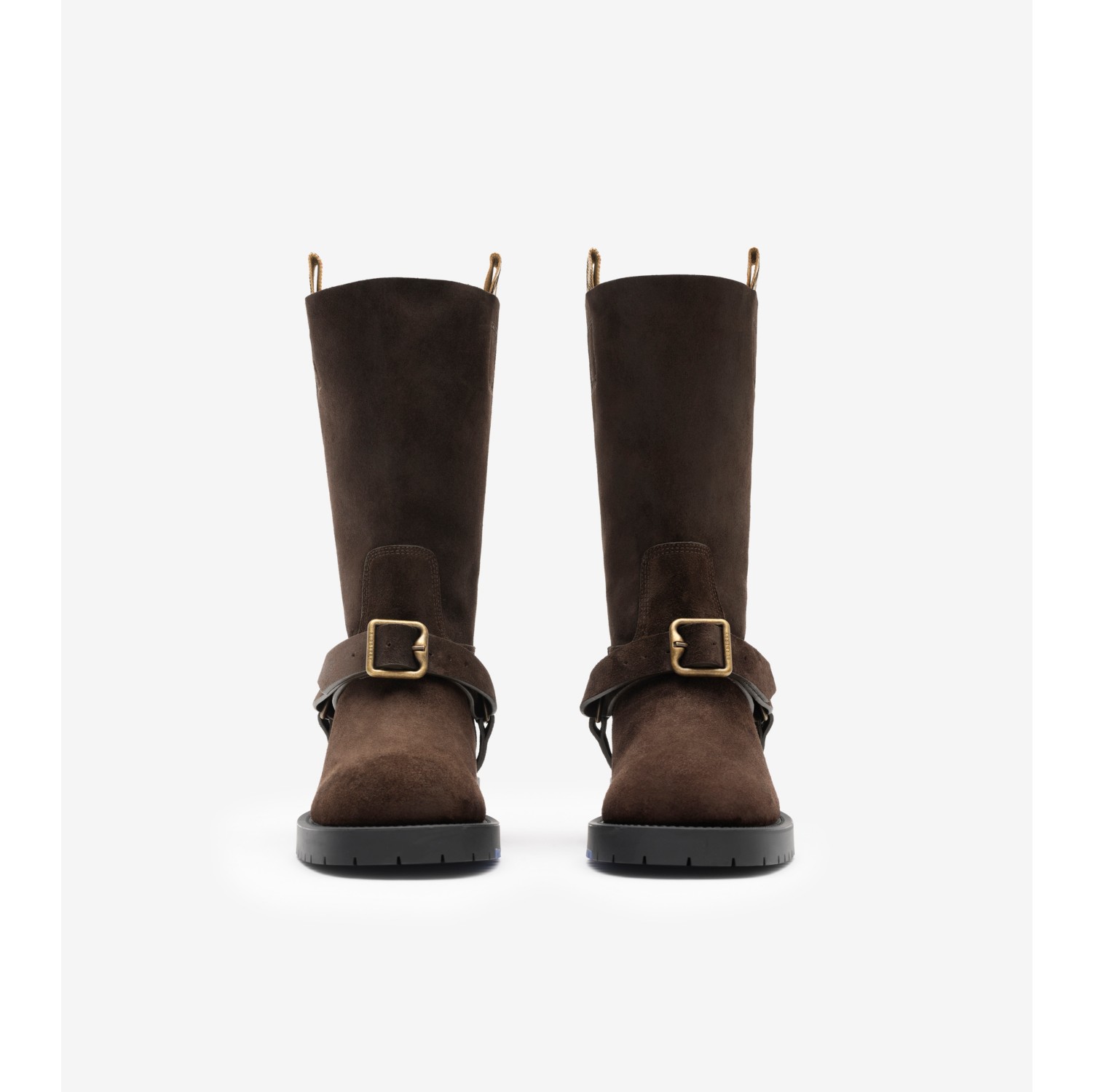 Weiche Lederstiefel „Saddle“ mit niedrigem Schaft