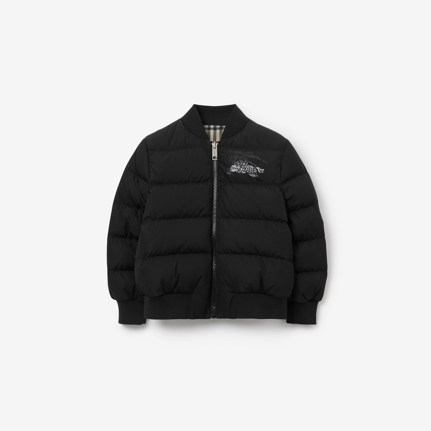 Manteau à capuche EKD (Noir) | Site officiel Burberry®