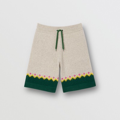 burberry wool shorts