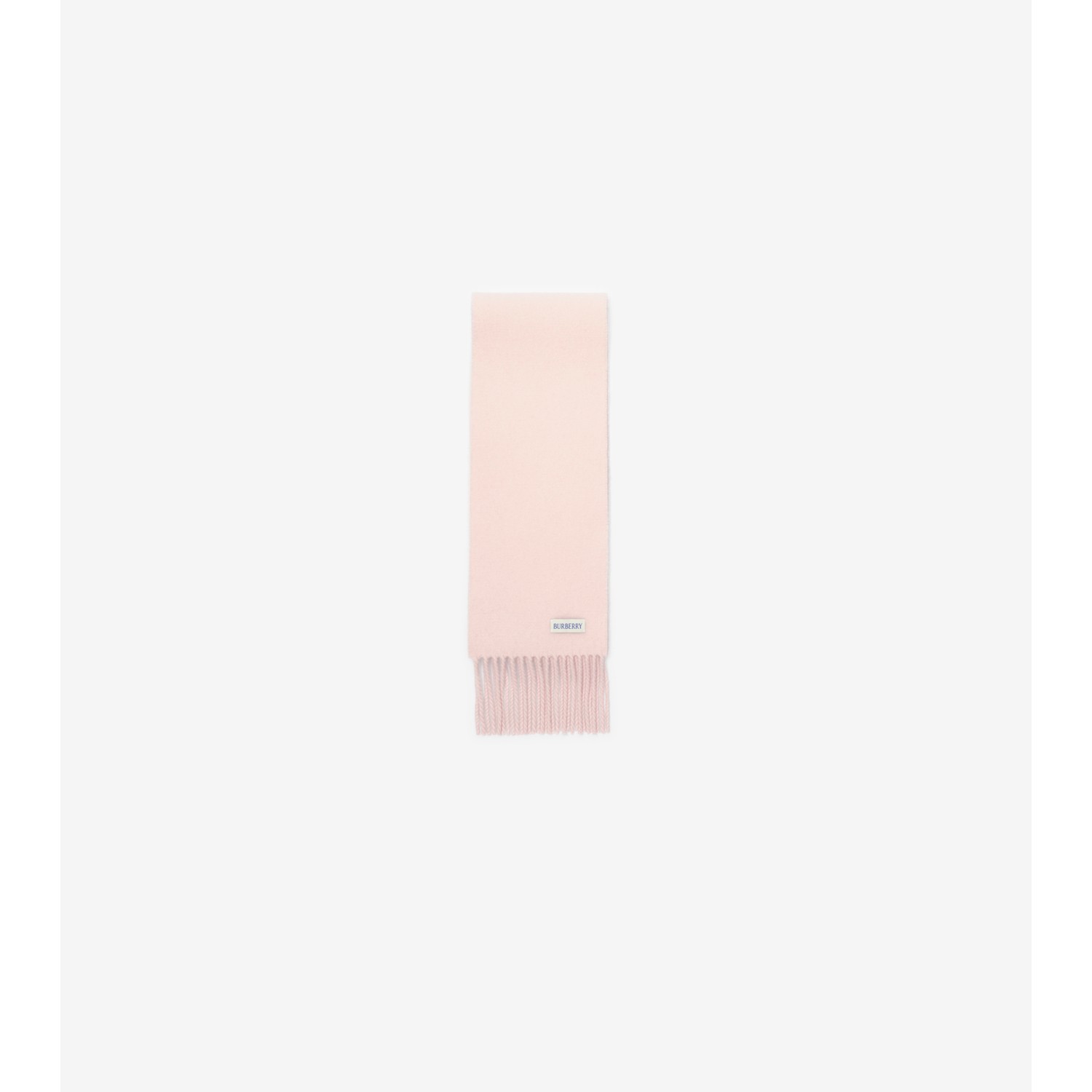 Narrow Check Label Cashmere Scarf - thumbnail 8