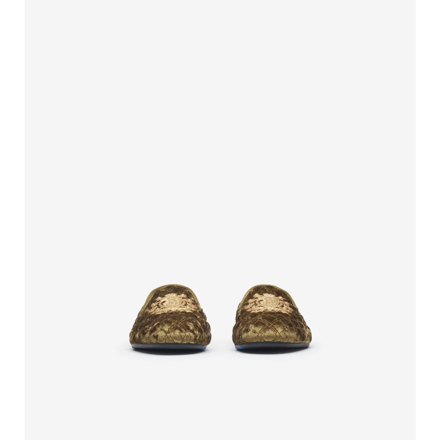 Quilted Velvet Estate Slippers​