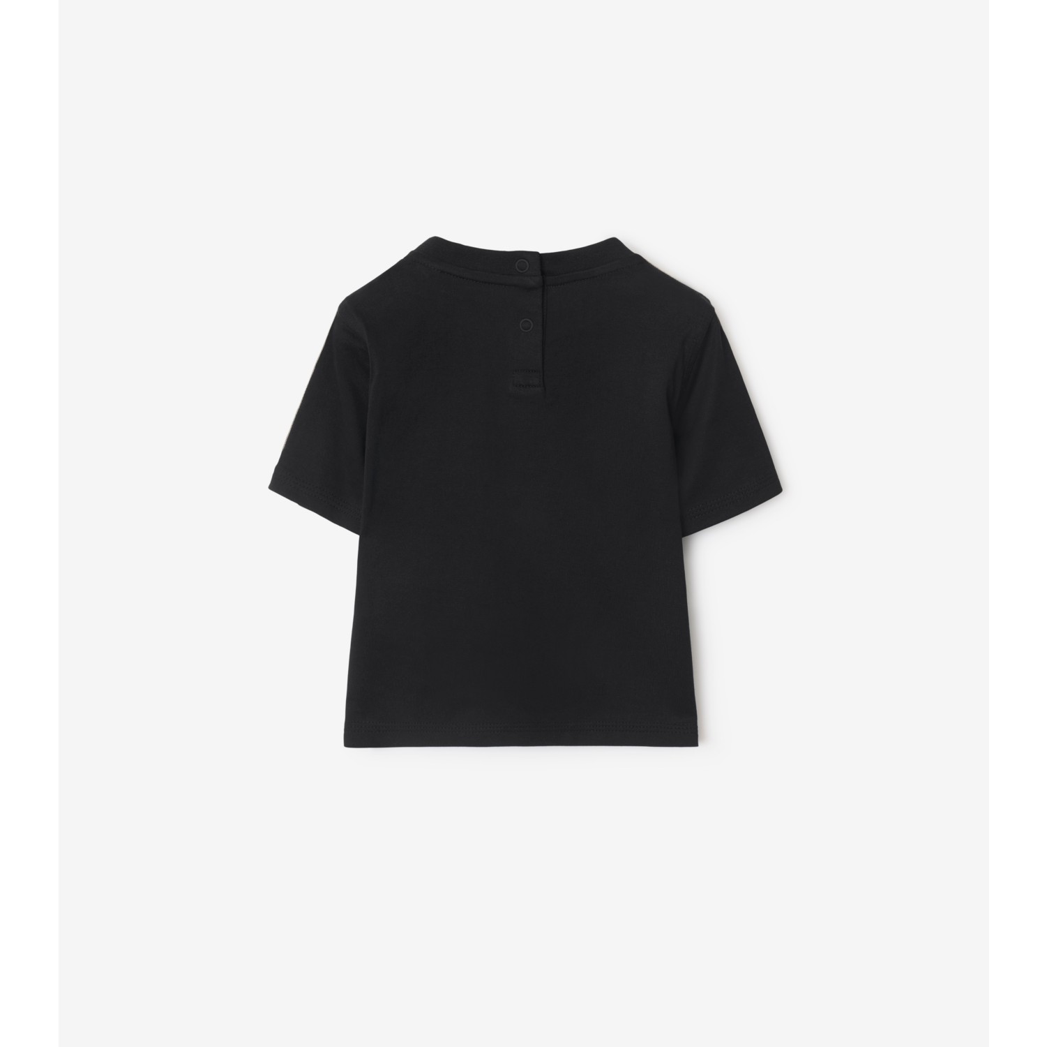 T-shirt en coton avec Check