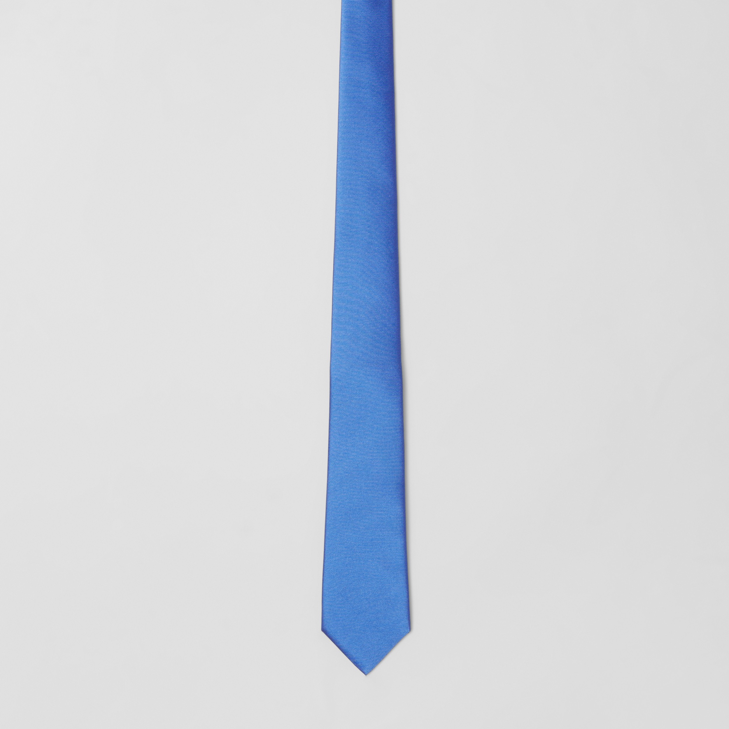 Classic Monogram Motif Silk Tie in Warm Royal Blue - Men | Burberry