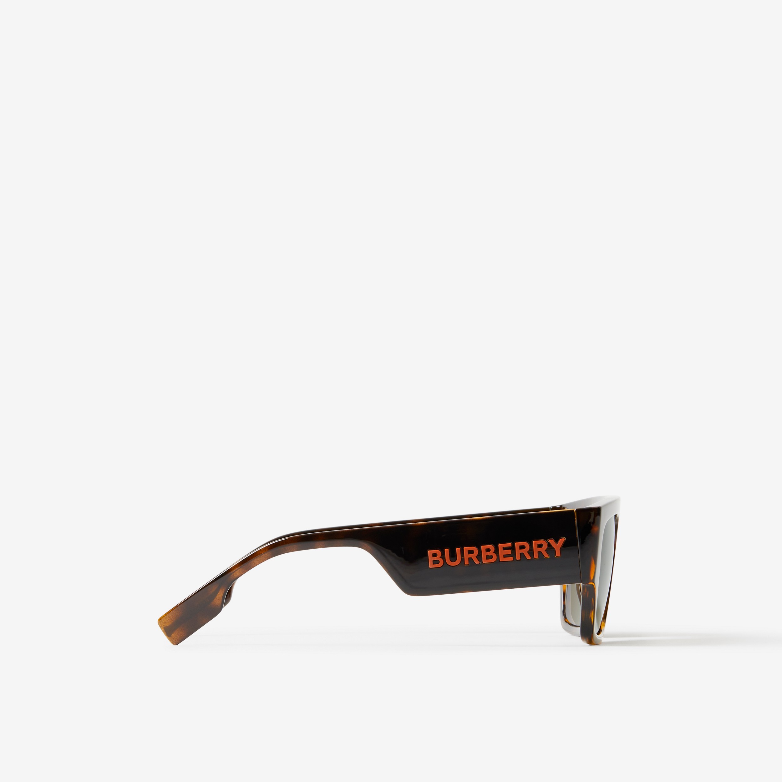 Square Frame Sunglasses in Tortoiseshell | Burberry® Official - 2