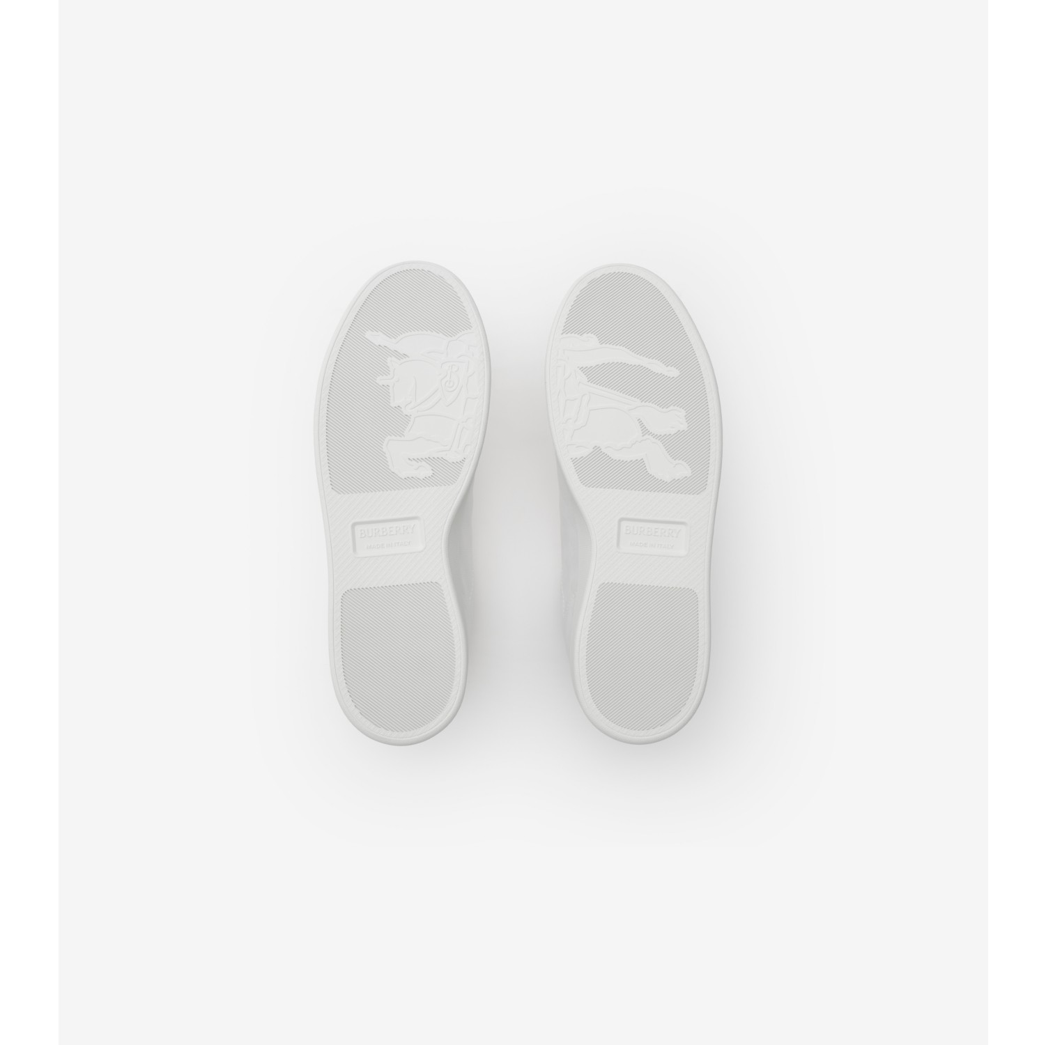 Embossed Check Leather Set Sneakers​