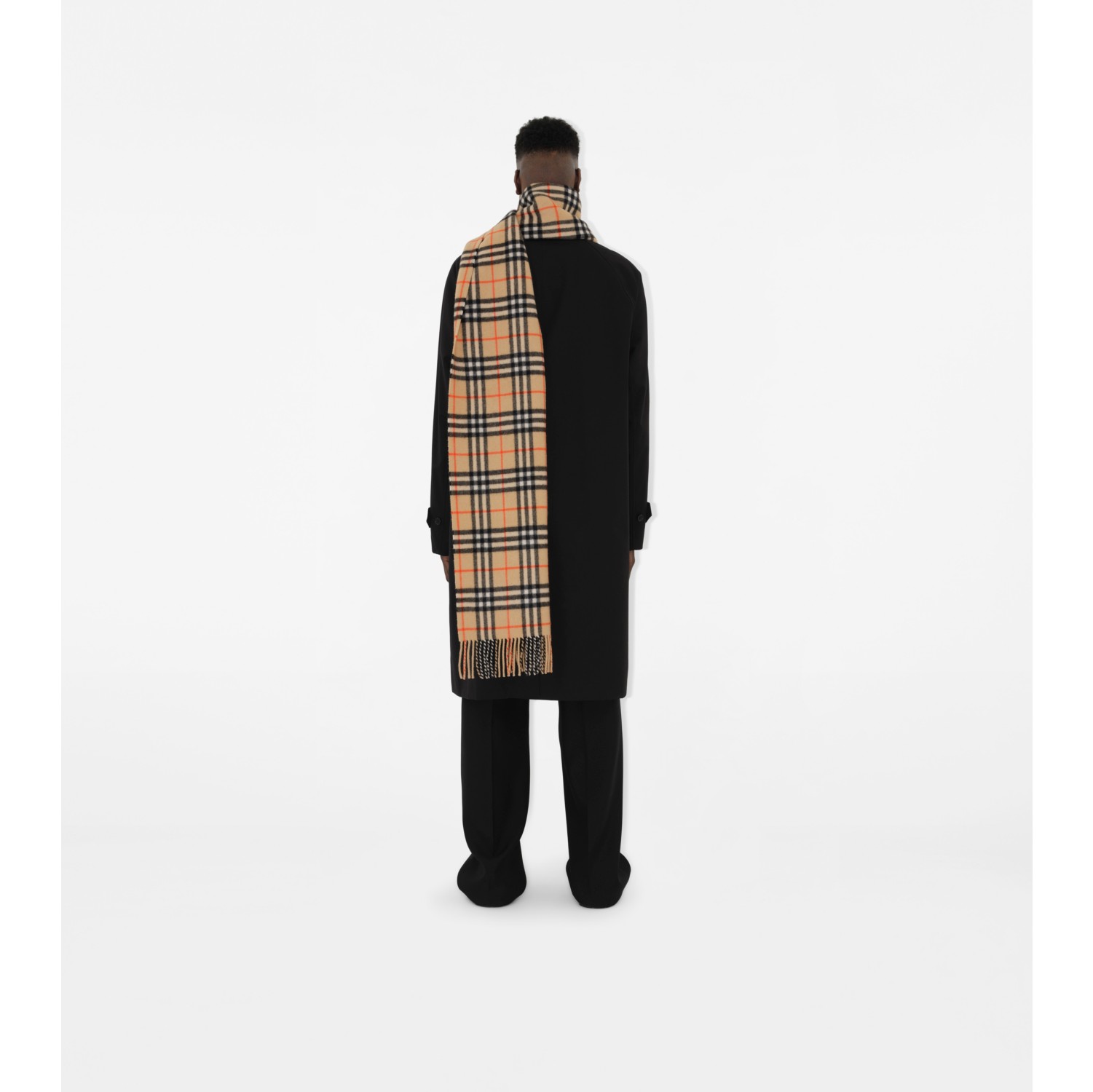 Sciarpa in cashmere Check