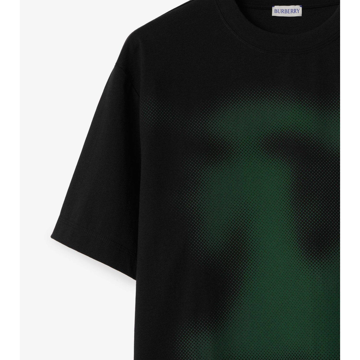 Halftone EKD Cotton T-shirt in Black - Men | Burberry® Official