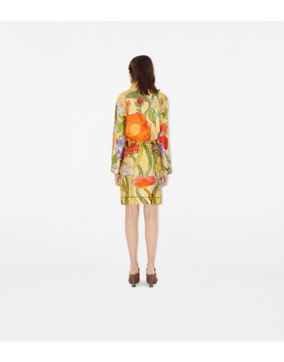 Highgrove Cascading Flowers Silk Skirt