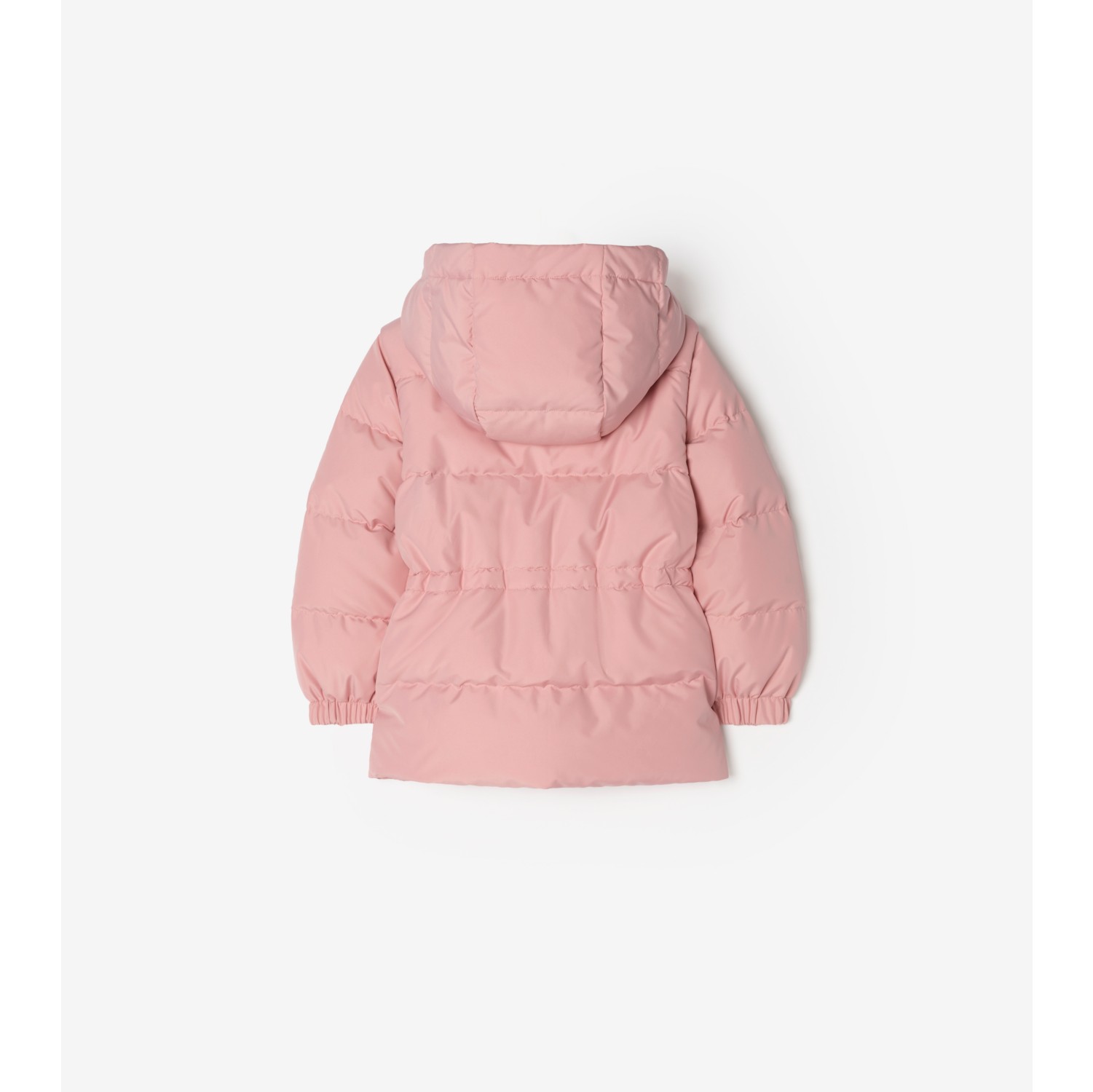 Detachable Sleeve Puffer Jacket in Begonia pink | Burberry® Official