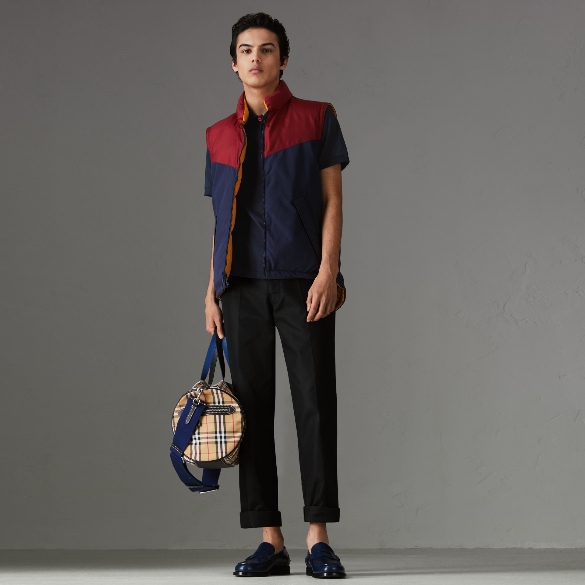 Burberry Painted Button Cotton Piqu Polo Shirt, $308